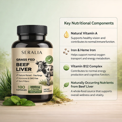 Grass Fed Beef Liver Capsules
