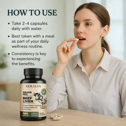 Grass Fed Beef Liver Capsules