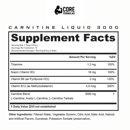 Liquid L-Carnitine 3000